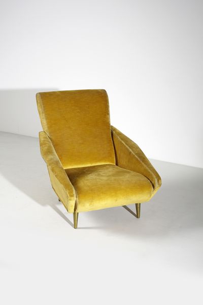 PONTI GIO (1891 - 1979) : Coppia di poltrone 807 Distex  - Asta DESIGN E ARTI DECORATIVE DEL NOVECENTO Tradizionale - Associazione Nazionale - Case d'Asta italiane