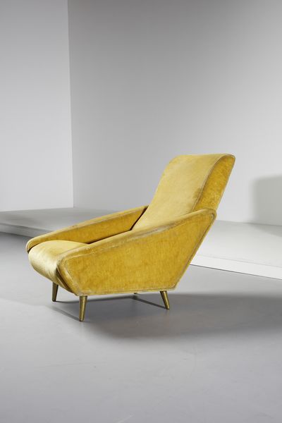 PONTI GIO (1891 - 1979) : Coppia di poltrone 807 Distex  - Asta DESIGN E ARTI DECORATIVE DEL NOVECENTO Tradizionale - Associazione Nazionale - Case d'Asta italiane