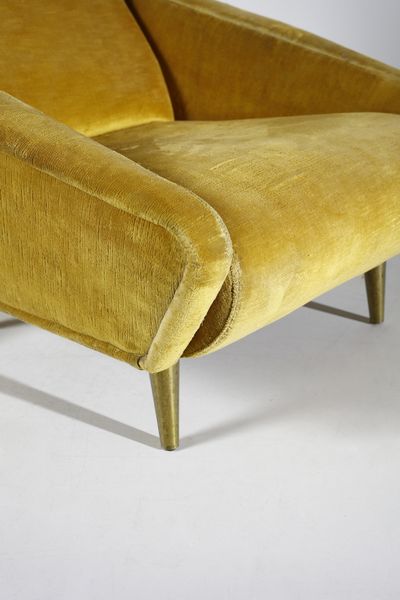 PONTI GIO (1891 - 1979) : Coppia di poltrone 807 Distex  - Asta DESIGN E ARTI DECORATIVE DEL NOVECENTO Tradizionale - Associazione Nazionale - Case d'Asta italiane