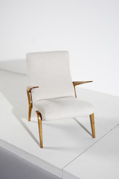 BORSANI OSVALDO (1911 - 1985) : Coppia di poltrone P71 per Tecno  - Asta DESIGN E ARTI DECORATIVE DEL NOVECENTO Tradizionale - Associazione Nazionale - Case d'Asta italiane