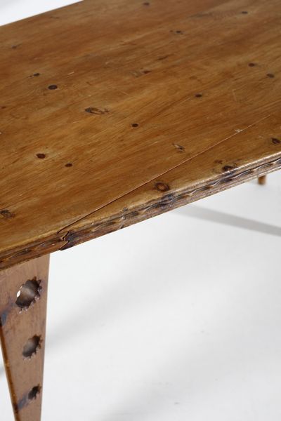 JORIO PIER CARLO (1927 - 2016) : Tavolo da pranzo  - Asta DESIGN E ARTI DECORATIVE DEL NOVECENTO Tradizionale - Associazione Nazionale - Case d'Asta italiane