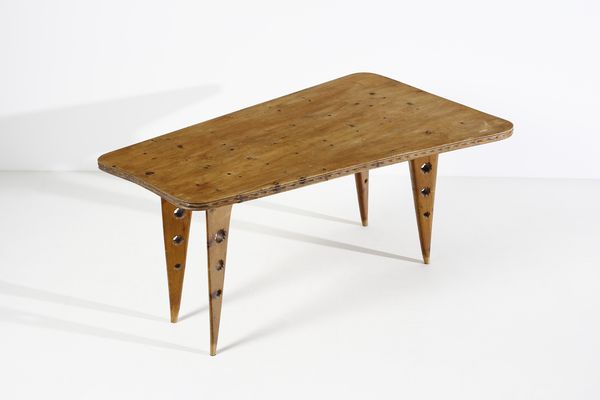 JORIO PIER CARLO (1927 - 2016) : Tavolo da pranzo  - Asta DESIGN E ARTI DECORATIVE DEL NOVECENTO Tradizionale - Associazione Nazionale - Case d'Asta italiane