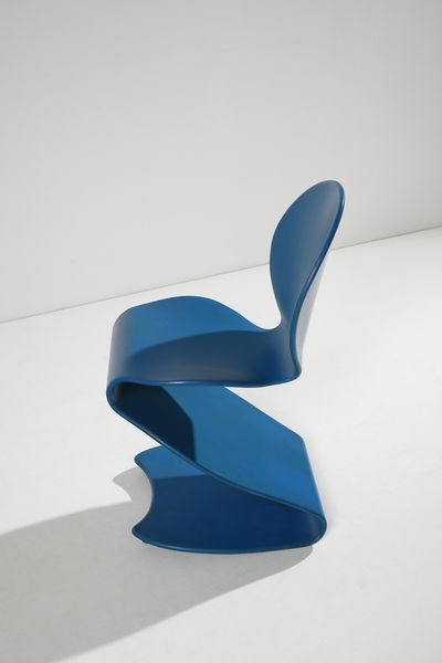 PANTON VERNER (1926 - 1998) : S- Chair, modello 276 per Thonet  - Asta DESIGN E ARTI DECORATIVE DEL NOVECENTO Tradizionale - Associazione Nazionale - Case d'Asta italiane