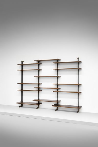 GARDELLA IGNAZIO (1905 - 1999) : Libreria Lib2 per Azucena  - Asta DESIGN E ARTI DECORATIVE DEL NOVECENTO Tradizionale - Associazione Nazionale - Case d'Asta italiane