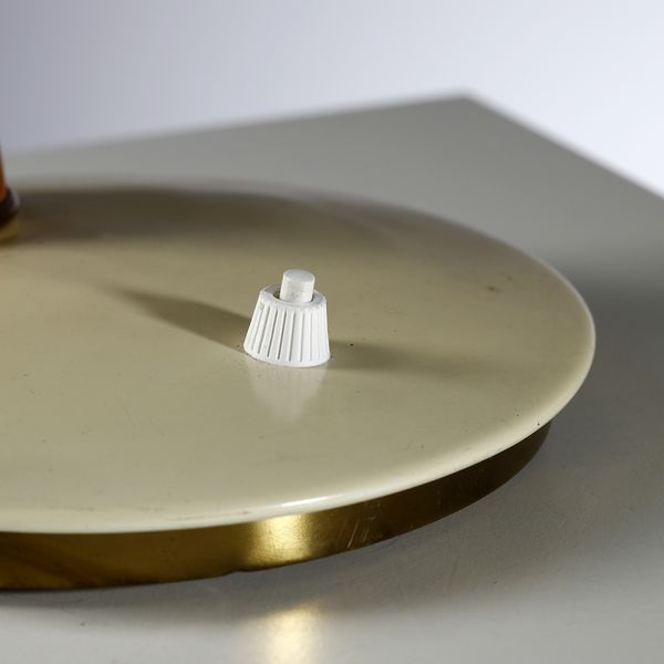 LELII ANGELO (1911 - 1979) : Lampada da tavolo per Arredoluce, Monza  - Asta DESIGN E ARTI DECORATIVE DEL NOVECENTO Tradizionale - Associazione Nazionale - Case d'Asta italiane