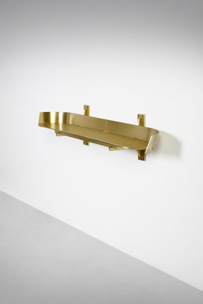 GRUPPO BBPR (n. 1932) : Mensola a muro  - Asta DESIGN E ARTI DECORATIVE DEL NOVECENTO Tradizionale - Associazione Nazionale - Case d'Asta italiane