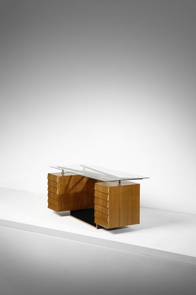 BEGA MELCHIORRE (1898 - 1976) : Scrivania  - Asta DESIGN E ARTI DECORATIVE DEL NOVECENTO Tradizionale - Associazione Nazionale - Case d'Asta italiane