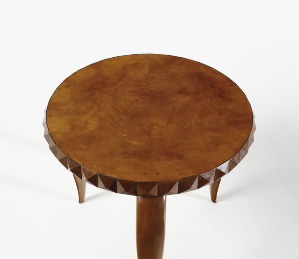 BUFFA PAOLO (1903 - 1970) : attribuito. Tavolino da salotto  - Asta DESIGN E ARTI DECORATIVE DEL NOVECENTO Tradizionale - Associazione Nazionale - Case d'Asta italiane