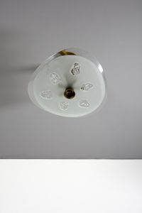 INGRAND MAX (1908 - 1969) : Lampada a sospensione 1748 per Fontana Arte  - Asta DESIGN E ARTI DECORATIVE DEL NOVECENTO Tradizionale - Associazione Nazionale - Case d'Asta italiane