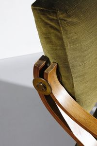 SCOCCIMARRO ANTONIO (1931 - 2020) : Coppia di poltrone Arcadia per Adrasteia  - Asta DESIGN E ARTI DECORATIVE DEL NOVECENTO Tradizionale - Associazione Nazionale - Case d'Asta italiane