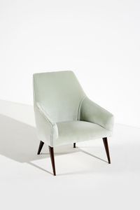 PONTI GIO (1891 - 1979) : Coppia di poltrone  - Asta DESIGN E ARTI DECORATIVE DEL NOVECENTO Tradizionale - Associazione Nazionale - Case d'Asta italiane