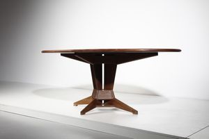 ALBINI FRANCO (1905 - 1977) : Tavolo da pranzo per Poggi  - Asta DESIGN E ARTI DECORATIVE DEL NOVECENTO Tradizionale - Associazione Nazionale - Case d'Asta italiane