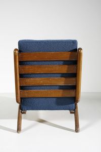 DE CARLI CARLO (1910 - 1999) : Coppia di poltrone per Cassina  - Asta DESIGN E ARTI DECORATIVE DEL NOVECENTO Tradizionale - Associazione Nazionale - Case d'Asta italiane