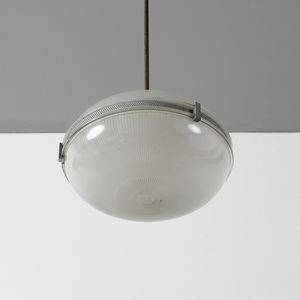 AGNOLI TITO (1931 - 2012) : Coppia lampade a sospensione per O-Luce  - Asta DESIGN E ARTI DECORATIVE DEL NOVECENTO Tradizionale - Associazione Nazionale - Case d'Asta italiane