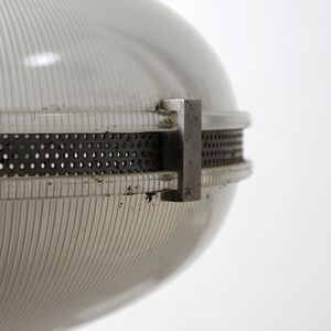 AGNOLI TITO (1931 - 2012) : Coppia lampade a sospensione per O-Luce  - Asta DESIGN E ARTI DECORATIVE DEL NOVECENTO Tradizionale - Associazione Nazionale - Case d'Asta italiane