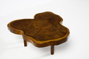 ZANINE CALDAS JOSE' (1919 - 2001) : Tavolino da salotto  - Asta DESIGN E ARTI DECORATIVE DEL NOVECENTO Tradizionale - Associazione Nazionale - Case d'Asta italiane