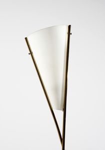 INGRAND MAX (1908 - 1969) : Lampada da terra 1819 per Fontana Arte  - Asta DESIGN E ARTI DECORATIVE DEL NOVECENTO Tradizionale - Associazione Nazionale - Case d'Asta italiane