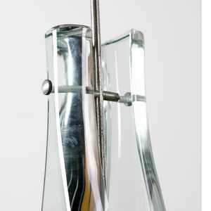 INGRAND MAX (1908 - 1969) : Lampada a sospensione 2338 per Fontana Arte  - Asta DESIGN E ARTI DECORATIVE DEL NOVECENTO Tradizionale - Associazione Nazionale - Case d'Asta italiane