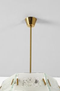 INGRAND MAX (1908 - 1969) : Lampada a sospensione 2362 per Fontana Arte  - Asta DESIGN E ARTI DECORATIVE DEL NOVECENTO Tradizionale - Associazione Nazionale - Case d'Asta italiane