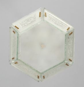 INGRAND MAX (1908 - 1969) : Lampada a sospensione 2362 per Fontana Arte  - Asta DESIGN E ARTI DECORATIVE DEL NOVECENTO Tradizionale - Associazione Nazionale - Case d'Asta italiane