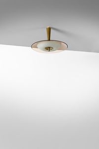 INGRAND MAX (1908 - 1969) - Lampada a sospensione 1462 A per Fontana Arte