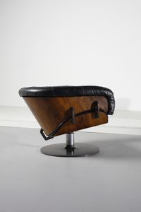 GRIERSON MARTIN : Coppia di poltrone per Arflex  - Asta DESIGN E ARTI DECORATIVE DEL NOVECENTO Tradizionale - Associazione Nazionale - Case d'Asta italiane