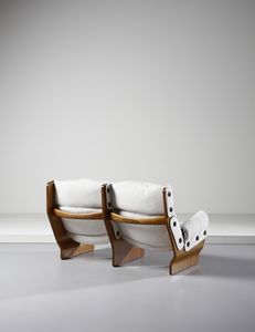 BORSANI OSVALDO (1911 - 1985) : Divano Canada per Tecno  - Asta DESIGN E ARTI DECORATIVE DEL NOVECENTO Tradizionale - Associazione Nazionale - Case d'Asta italiane