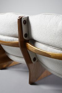 BORSANI OSVALDO (1911 - 1985) : Divano Canada per Tecno  - Asta DESIGN E ARTI DECORATIVE DEL NOVECENTO Tradizionale - Associazione Nazionale - Case d'Asta italiane