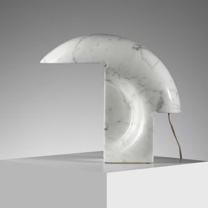 SCARPA TOBIA (n. 1935) : Lampada da tavolo Biagio per Flos  - Asta DESIGN E ARTI DECORATIVE DEL NOVECENTO Tradizionale - Associazione Nazionale - Case d'Asta italiane