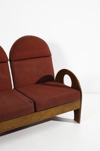 AULENTI GAE (1927 - 2012) : Divano Arcate per Poltronova  - Asta DESIGN E ARTI DECORATIVE DEL NOVECENTO Tradizionale - Associazione Nazionale - Case d'Asta italiane