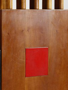 SOTTSASS ETTORE (1917 - 2007) : Mobile da soggiorno dalla serie Mobili Fly per Poltronova  - Asta DESIGN E ARTI DECORATIVE DEL NOVECENTO Tradizionale - Associazione Nazionale - Case d'Asta italiane