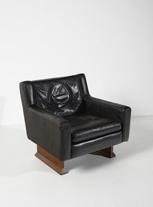 ALBINI FRANCO (1905 - 1977) : Divano con poltrona DV33 per Poggi  - Asta DESIGN E ARTI DECORATIVE DEL NOVECENTO Tradizionale - Associazione Nazionale - Case d'Asta italiane