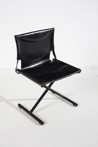 SCARPA AFRA (1937 -2011) & TOBIA (n. 1935) : Sei sedie Bisante S1 per Goppion  - Asta DESIGN E ARTI DECORATIVE DEL NOVECENTO Tradizionale - Associazione Nazionale - Case d'Asta italiane