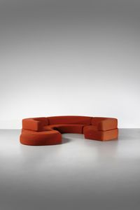CHIGGIO ENNIO (n. 1938) : Divano Environ Zero per Nikol  - Asta DESIGN E ARTI DECORATIVE DEL NOVECENTO Tradizionale - Associazione Nazionale - Case d'Asta italiane
