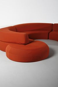 CHIGGIO ENNIO (n. 1938) : Divano Environ Zero per Nikol  - Asta DESIGN E ARTI DECORATIVE DEL NOVECENTO Tradizionale - Associazione Nazionale - Case d'Asta italiane