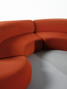 CHIGGIO ENNIO (n. 1938) : Divano Environ Zero per Nikol  - Asta DESIGN E ARTI DECORATIVE DEL NOVECENTO Tradizionale - Associazione Nazionale - Case d'Asta italiane