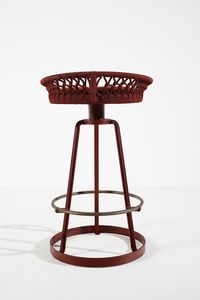 CECCHI MARZIO (1940 - 1990) : Coppia di sgabelli per Most, Firenze  - Asta DESIGN E ARTI DECORATIVE DEL NOVECENTO Tradizionale - Associazione Nazionale - Case d'Asta italiane