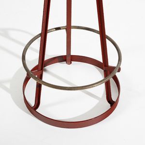 CECCHI MARZIO (1940 - 1990) : Coppia di sgabelli per Most, Firenze  - Asta DESIGN E ARTI DECORATIVE DEL NOVECENTO Tradizionale - Associazione Nazionale - Case d'Asta italiane