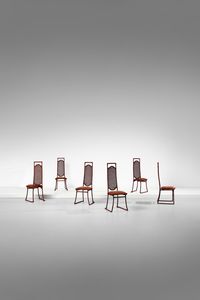 CECCHI MARZIO (1940 - 1990) - Sei sedie per Most, Firenze