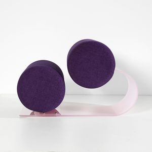 CECCHI MARZIO (1940 - 1990) : attribuito. Coppia di poltrone  - Asta DESIGN E ARTI DECORATIVE DEL NOVECENTO Tradizionale - Associazione Nazionale - Case d'Asta italiane