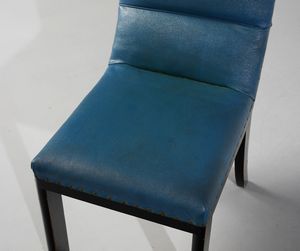 BEGA MELCHIORRE (1898 - 1976) : Sei sedie  - Asta DESIGN E ARTI DECORATIVE DEL NOVECENTO Tradizionale - Associazione Nazionale - Case d'Asta italiane