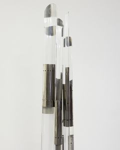 RADICI EDERA : Lampada da terra per Sagim  - Asta DESIGN E ARTI DECORATIVE DEL NOVECENTO Tradizionale - Associazione Nazionale - Case d'Asta italiane