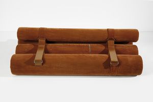 PIAZZESI ADRIANO (1923 - 2009) : Divano Kontiki per 3D  - Asta DESIGN E ARTI DECORATIVE DEL NOVECENTO Tradizionale - Associazione Nazionale - Case d'Asta italiane