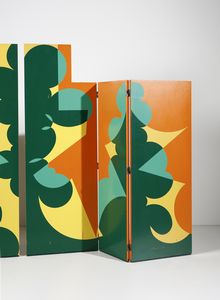 BALLA GIACOMO (1871 - 1958) : Paravento per Simon International  - Asta DESIGN E ARTI DECORATIVE DEL NOVECENTO Tradizionale - Associazione Nazionale - Case d'Asta italiane