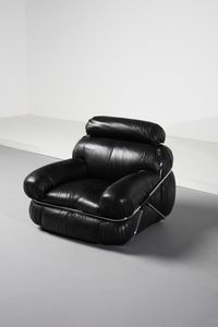 PARISI ICO (1916 - 1996) : Coppia di poltrone Luisa per Comfort  - Asta DESIGN E ARTI DECORATIVE DEL NOVECENTO Tradizionale - Associazione Nazionale - Case d'Asta italiane