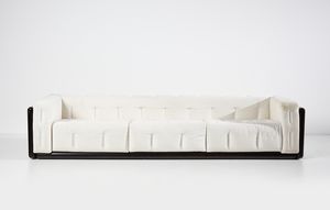 SCARPA CARLO (1906 - 1978) : Divano Cornaro produzione Simon Gavina  - Asta DESIGN E ARTI DECORATIVE DEL NOVECENTO Tradizionale - Associazione Nazionale - Case d'Asta italiane