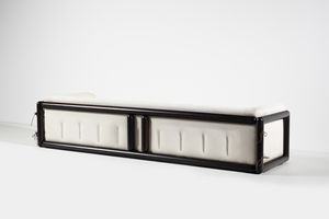 SCARPA CARLO (1906 - 1978) : Divano Cornaro produzione Simon Gavina  - Asta DESIGN E ARTI DECORATIVE DEL NOVECENTO Tradizionale - Associazione Nazionale - Case d'Asta italiane