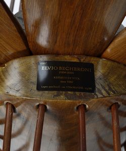 BECHERONI ELVIO (1934 - 2000) : Reperto di vita  - Asta DESIGN E ARTI DECORATIVE DEL NOVECENTO Tradizionale - Associazione Nazionale - Case d'Asta italiane