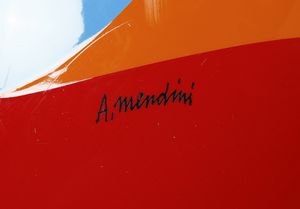 MENDINI ALESSANDRO (1931 - 2019) : Vaso Hunan VI collezione Mendinismii per Corsi  - Asta DESIGN E ARTI DECORATIVE DEL NOVECENTO Tradizionale - Associazione Nazionale - Case d'Asta italiane
