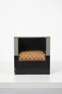 DEZZUTTI MARIO (1892 - 1975) : Poltrona  - Asta DESIGN E ARTI DECORATIVE DEL NOVECENTO Tradizionale - Associazione Nazionale - Case d'Asta italiane